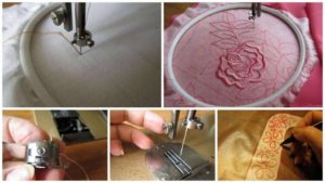How to embroider the simplest sewing machine featured