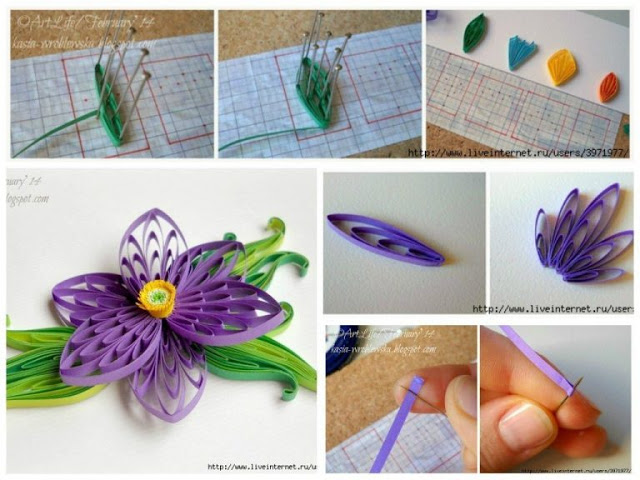 Husking quilling idea step by step featured