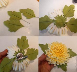 Make a chrysanthemum 13 1