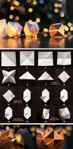 Origami Light Garland 3