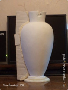 VASE COMBINE FLOUR AND PAPERBOARD 36