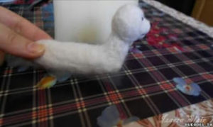 needle felted puppy 8