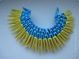 origami peacock 30