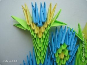 origami peacock 45