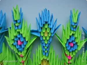 origami peacock 49