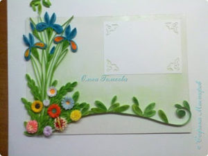 quilling photo frame 13