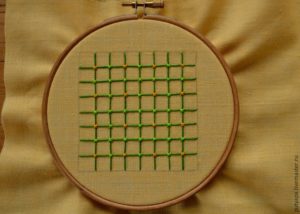 Decorative mesh or Cross for the lazy 8