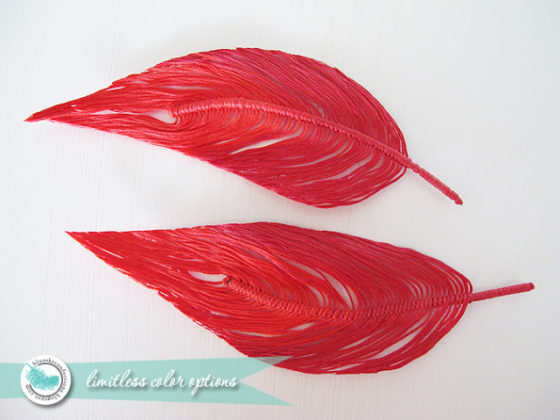 Feather Making Using Thread DIY: Handmade Feathers with Thread – Art & Craft Ideas