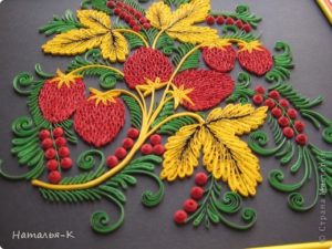 KHOKHLOMA IN QUILLING 14