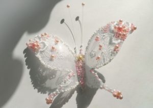 LACE BUTTERFLY FROM A PLASTIC BOTTLE 1
