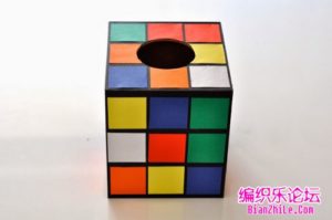 Rubik’s Cube Tissue Box Cover 8