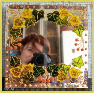 Stained glass and mirror 7