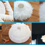 decorate a lamp of rice paper 1