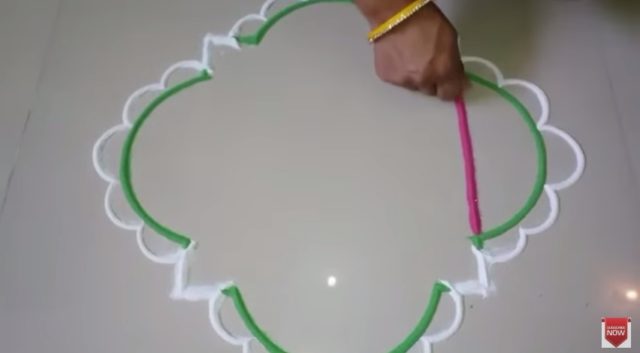 Multocolored Rangoli Beautiful multicolored rangoli designs – Art & Craft Ideas