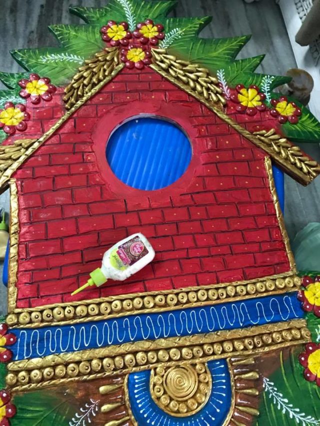 How to make beautiful wall clock Art & Craft Ideas