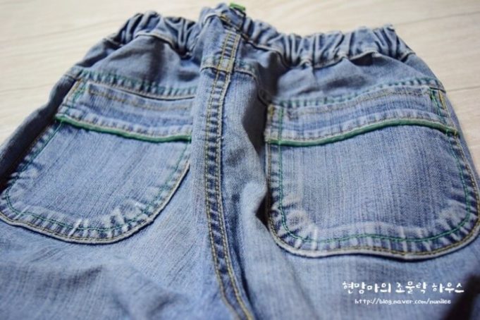 How to make denim storage bags from old jeans - Art & Craft Ideas